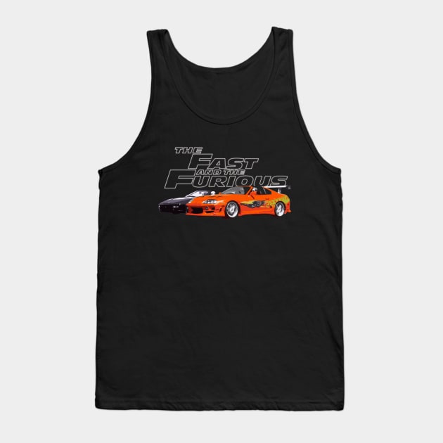 ferrari vs supra Tank Top by cowtown_cowboy